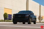 Chevrolet Silverado Double Cab on Vossen Wheels (HF-1) 2019 года